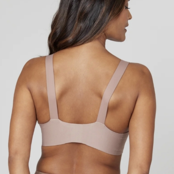 SPANX Bra-llelujah Illusion Lace Full Coverage Bra Women's Size 32C - Picture 3 of 16